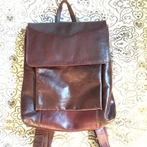 Latico Brown Leather Backpack